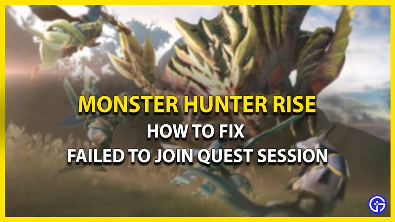 MH rise failed quest