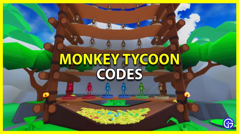 roblox monkey tycoon codes