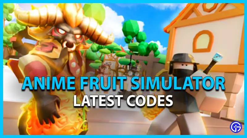 roblox anime fruit simulator codes