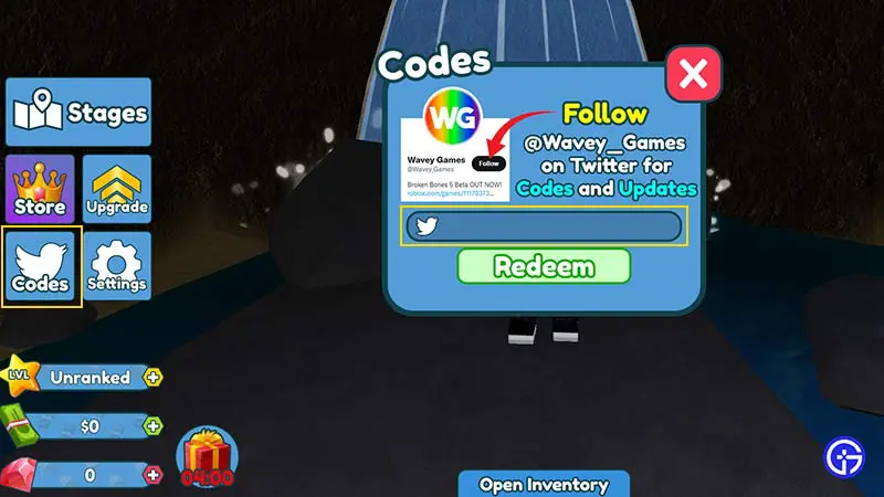 broken bones 5 roblox codes