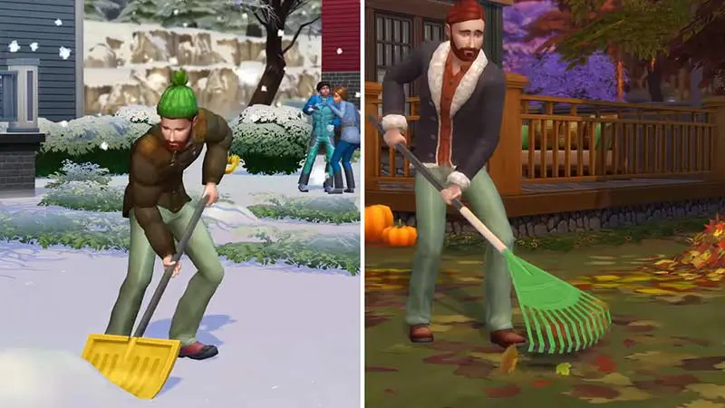 sims 4 weather cheats seasons 