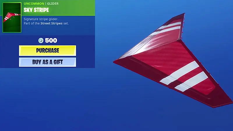 sky stripe ruby skin fortnite 