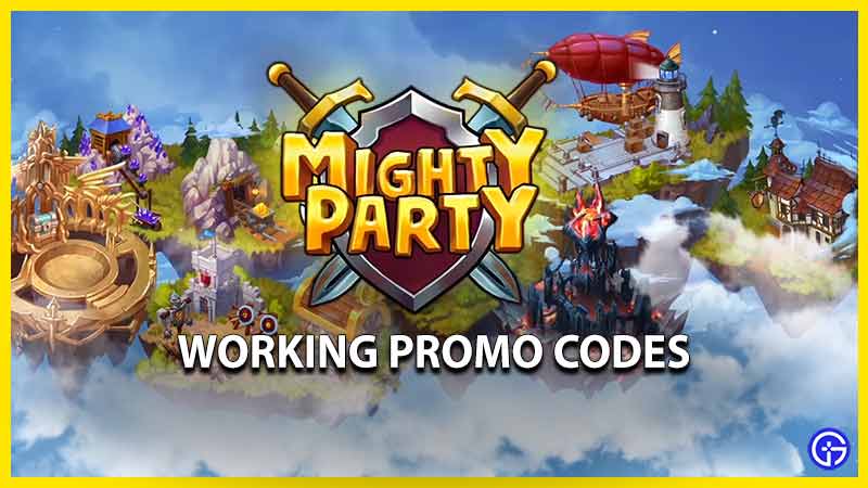 working promo codes mighty party