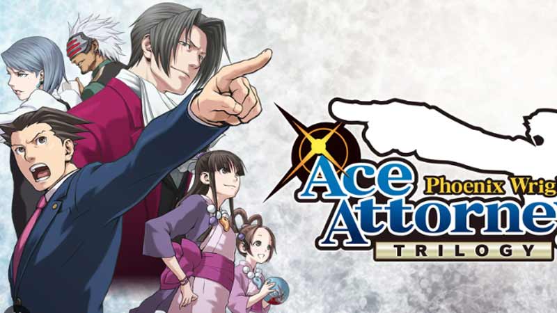 Ace attorney trilogy point and click games