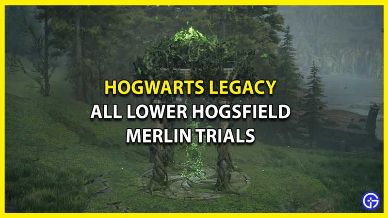 All Lower Hogsfield Merlin Trials Locations in Hogwarts Legacy