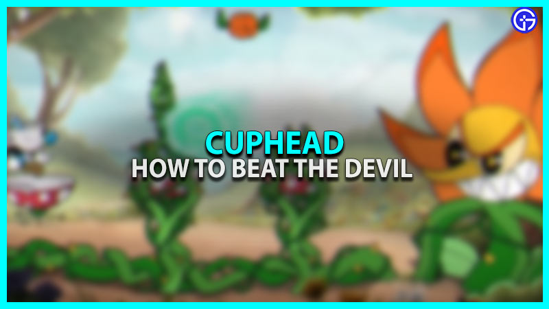 Beat the devil cuphead