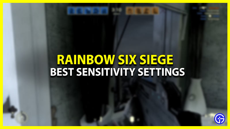 Best Rainbow Six Siege Sensitivity Settings