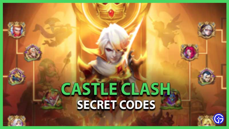 Castle Clash Secret Codes