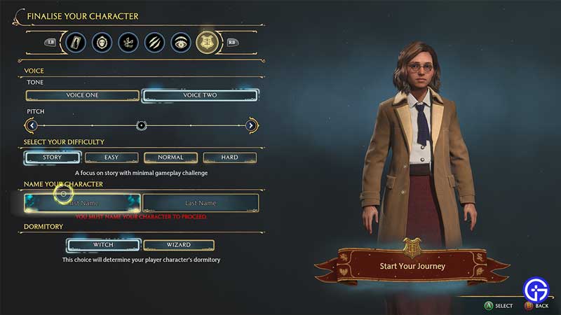 Fix Can't Type Name Bug Hogwarts Legacy