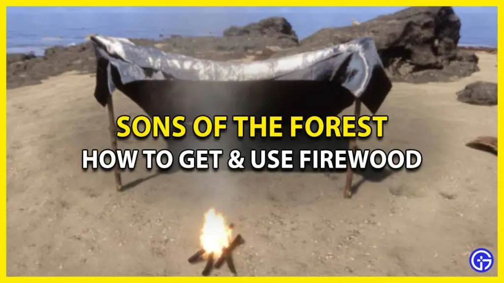 Get & Use Firewood in Sons of the Forest