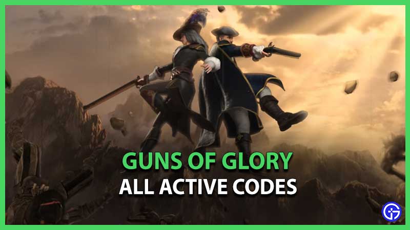 Guns Of Glory codes
