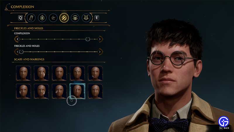 Harry Potter Scars in Hogwarts Legacy