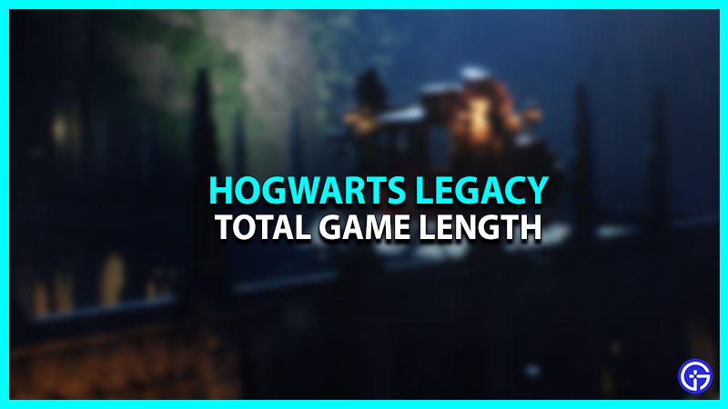 Hogwarts Legacy Total Completion Time