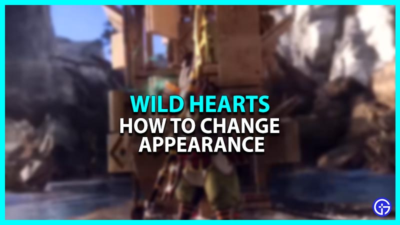 How To Customize Appearance In Wild Hearts