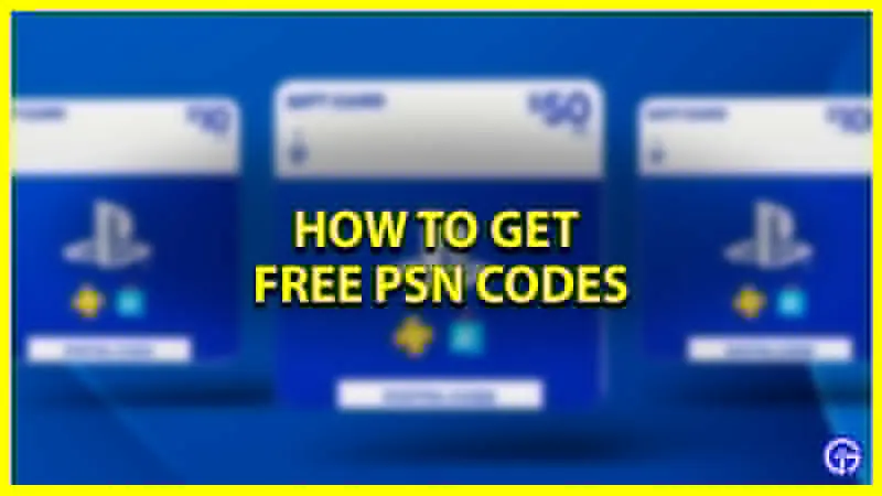 How To Get Free PSN Codes