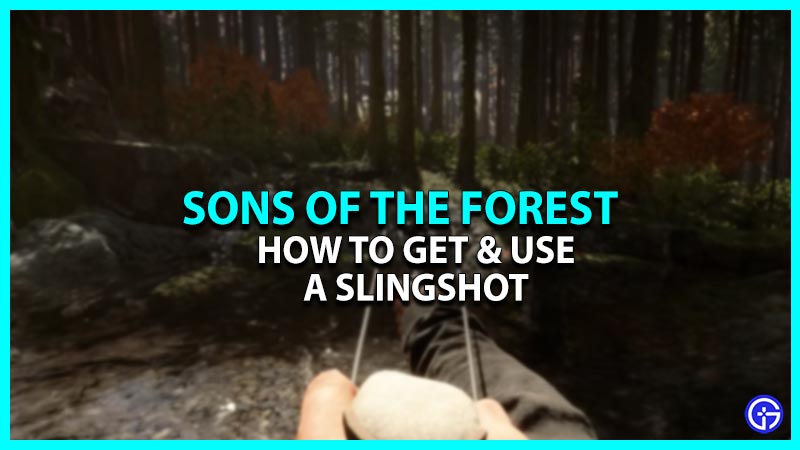 How To Get Slingshot In Sons Of The Forest