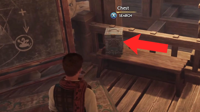 blue chest to open math puzzle door in Hogwarts legacy