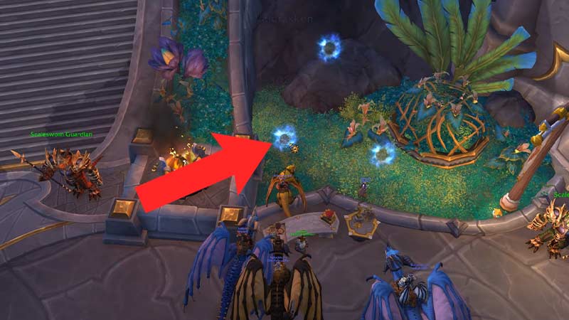 how to get to Shadowmoon Burial Grounds in World of Warcraft Dragonflight