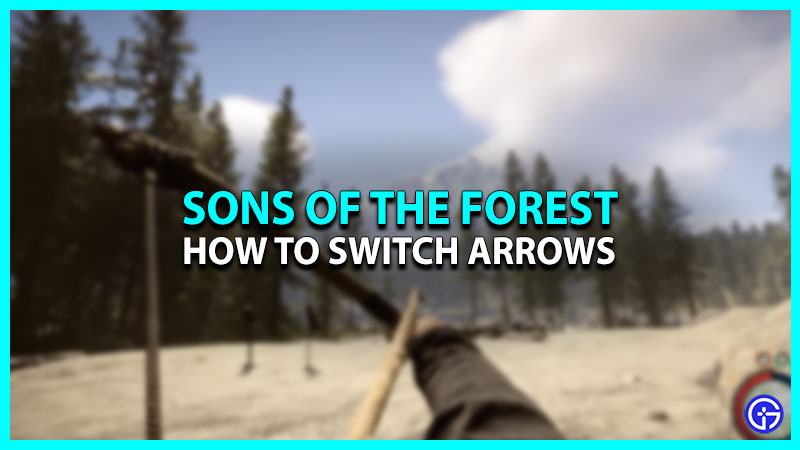 How To Switch Arrows In Sons Of The Forest