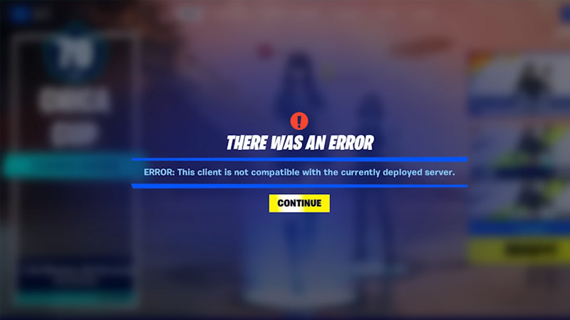 How to Fix 'This Client is Not Compatible' Error in Fortnite