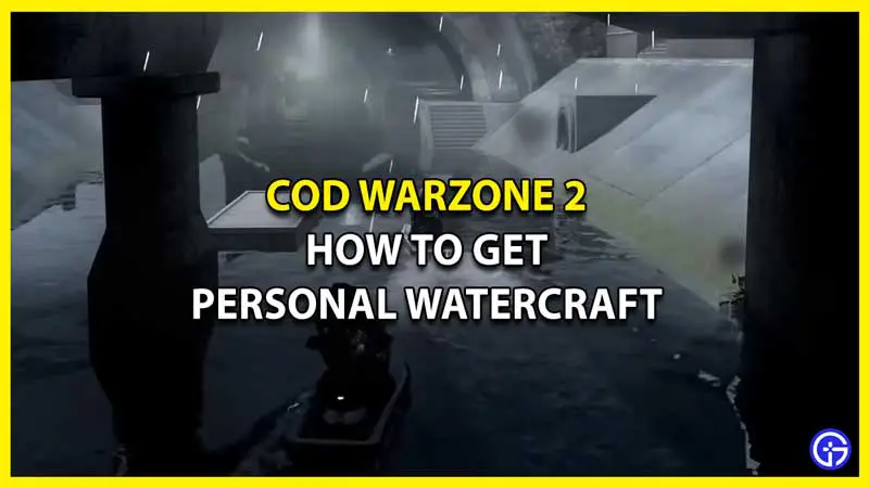 How to Get Personal Watercraft in MW2 & Warzone 2