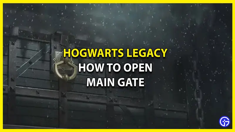 How to Open Main Gate in Hogwarts Legacy High Keep Quest