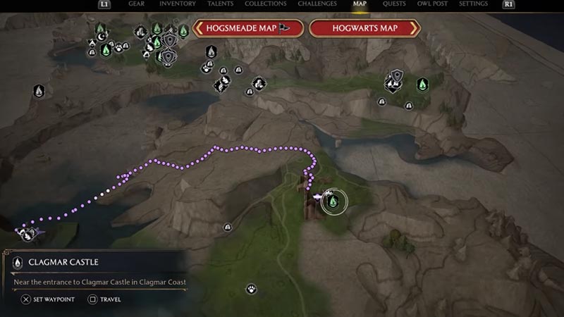 How to Use Musical Map in Solved by the Bell Quest of Hogwarts Legacy