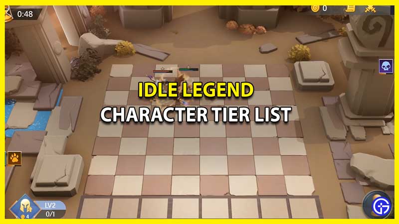 Idle Legend Best Characters Tier List Ranked Best to Worst
