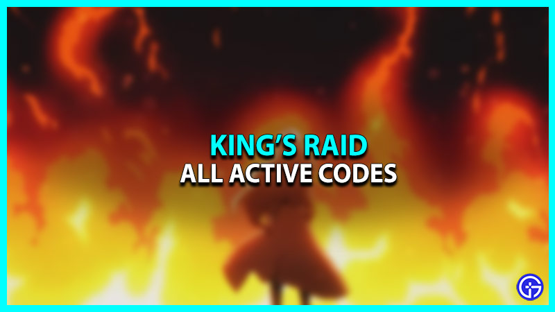 King's Raid Codes