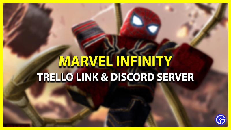 Roblox Marvel Infinity Trello Link & Discord Server
