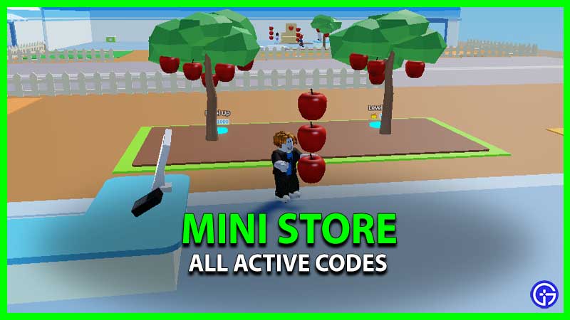 Mini Store Codes