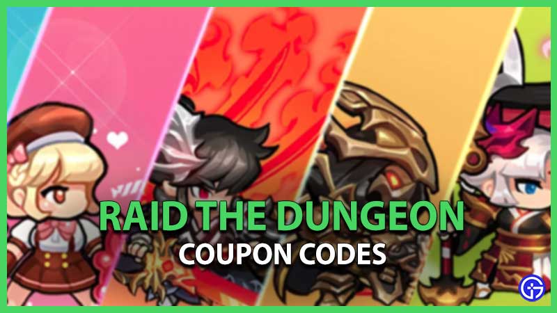 Raid The Dungeon Coupon Codes
