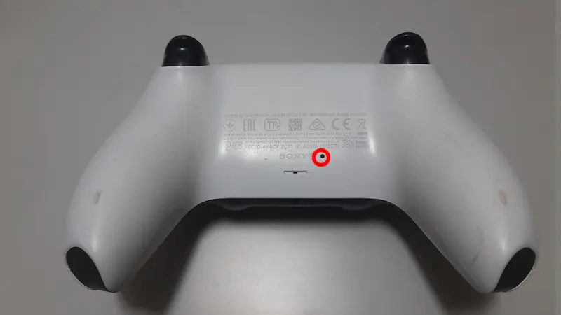 reset ps5 controller 