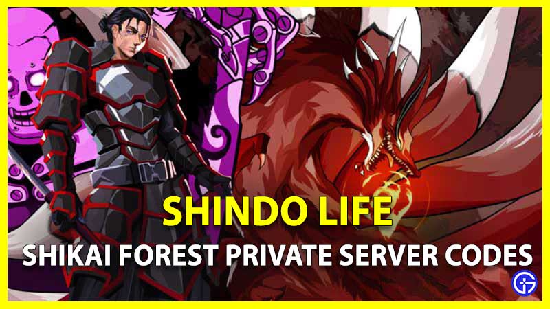 Shindo Life Shikai Forest Private Server Codes