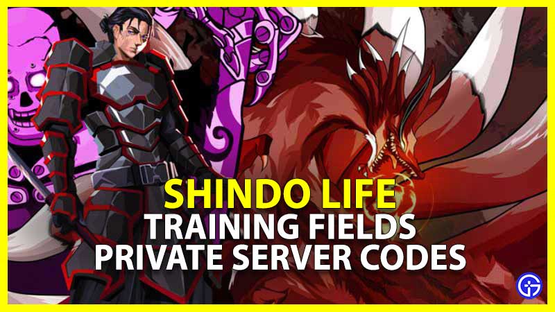 Shindo Life Training Fields Private Server Codes