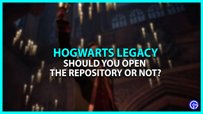 Should I Open The Ancient Magic Repository In Hogarts Legacy?