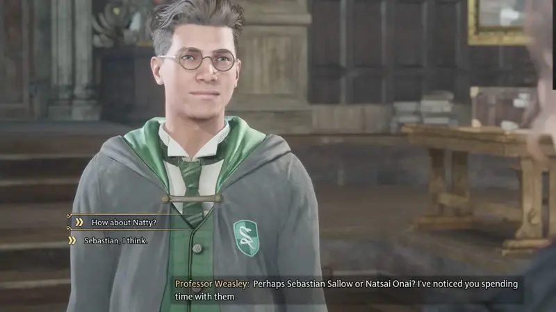 Should you Visit Hogsmeade with Natty or Sebastian in Hogwarts Legacy