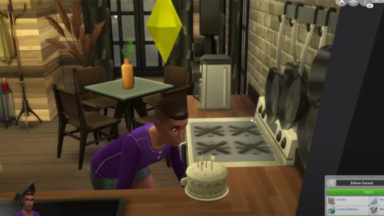 How Do You Get A Birthday Cake On Sims 4