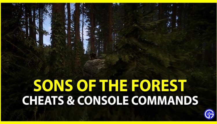 Video Game Strategy Guides Tips Tricks 2023 Gamer Tweak   Sons Of The Forest Cheats Console Commands 750x430 