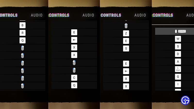 Sons of the Forest Controls (Keyboard & Mouse)