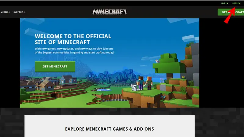 Steps to Redeem Minecraft Code