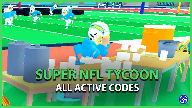 Super NFL Tycoon Codes