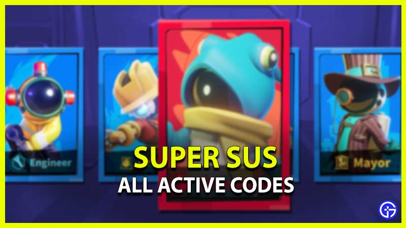 Super Sus Codes