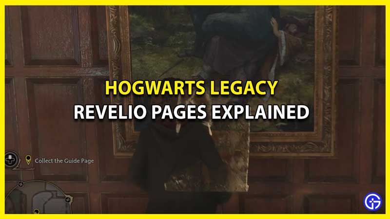 What are Revelio Pages in Hogwarts Legacy