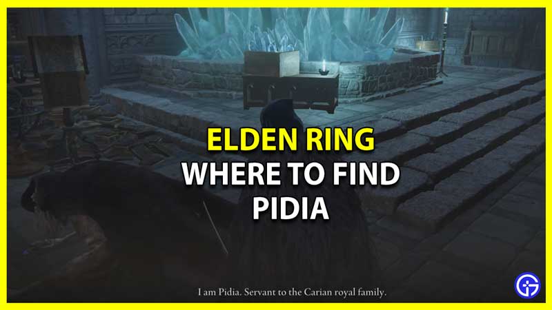 Where to Find Pidia Carian Servant in Elden Ring