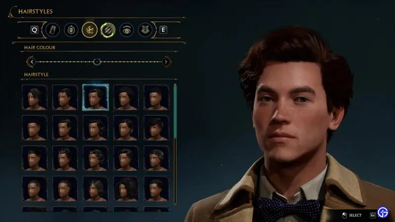 Albus Dumbledore build hairstyle