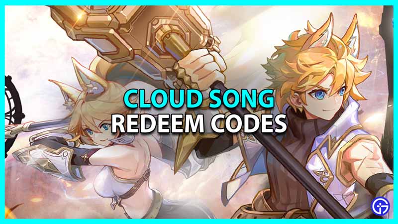 cloud song redeem code