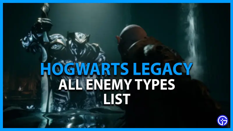 all hogwarts legacy enemy types