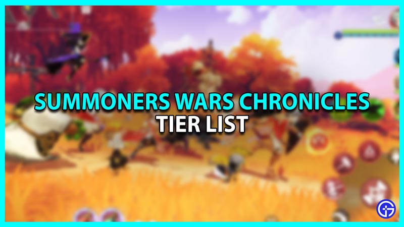summoners wars chronicles tier list