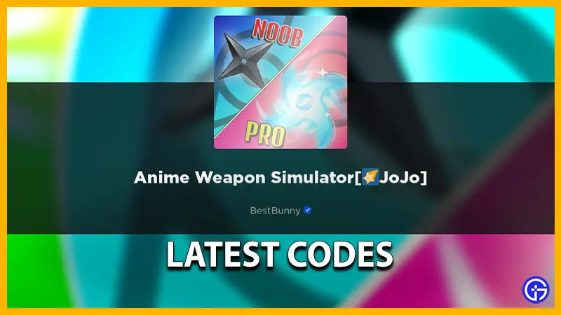 anime weapon simulator codes